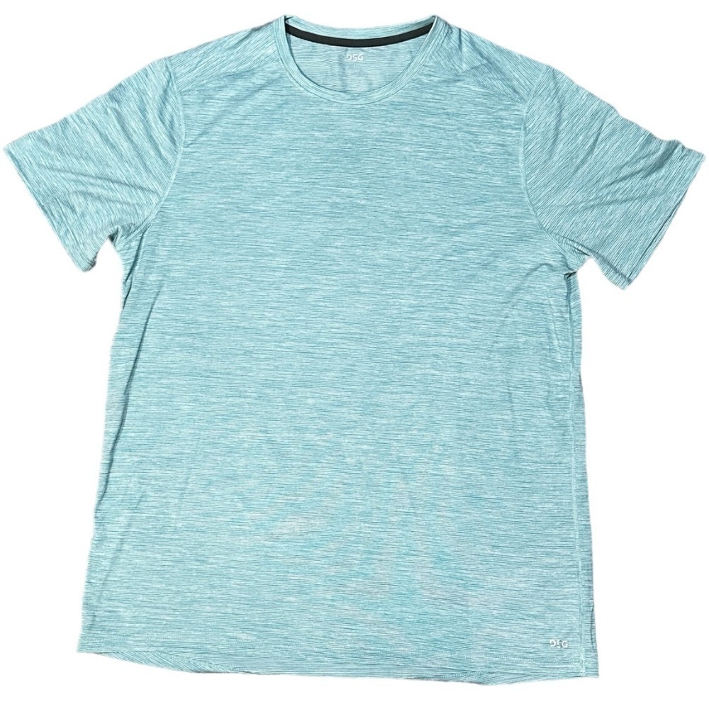 DSG Men's Fast Drying Short Sleeve Athletic T-shirt Size Large